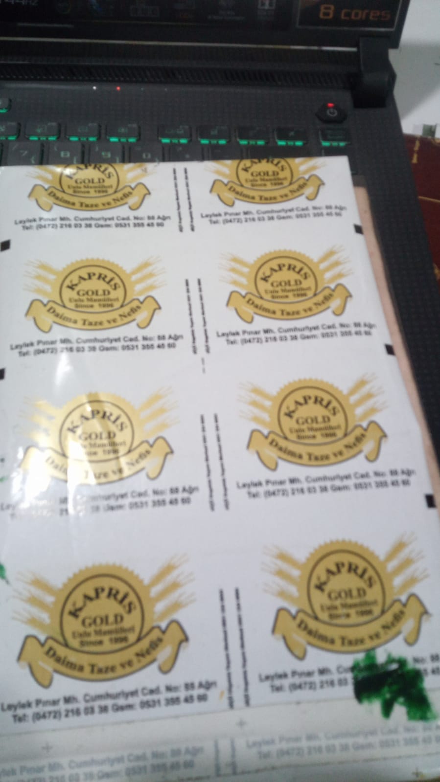 Kapris Gold Unlu Mamüller